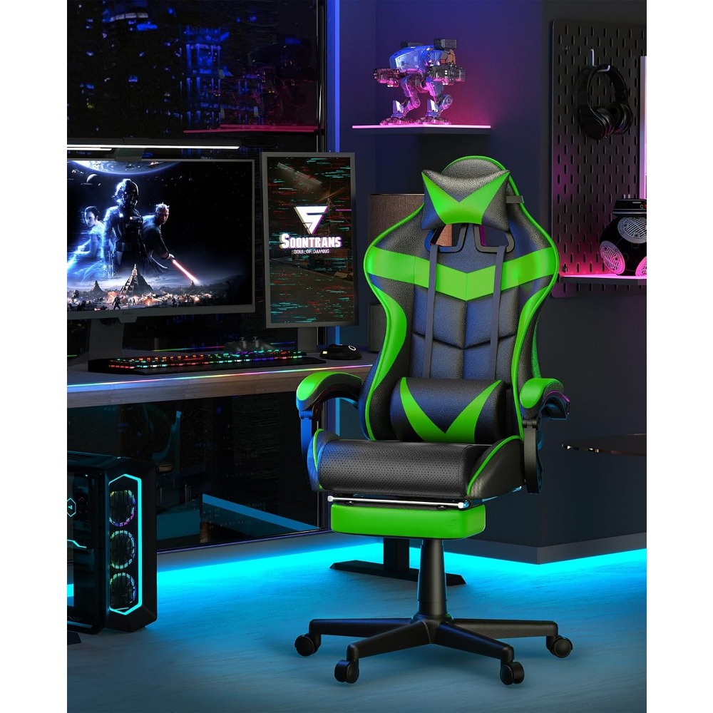 Ergonomic Gaming Chair with Fo - огляд і ціна Sofas