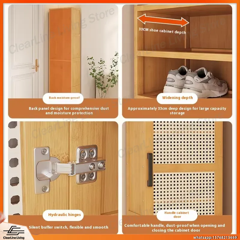 Modern Multi-Layer Shoe Rack f - огляд і ціна Shoe Rack Cabinet Narrow Entryway