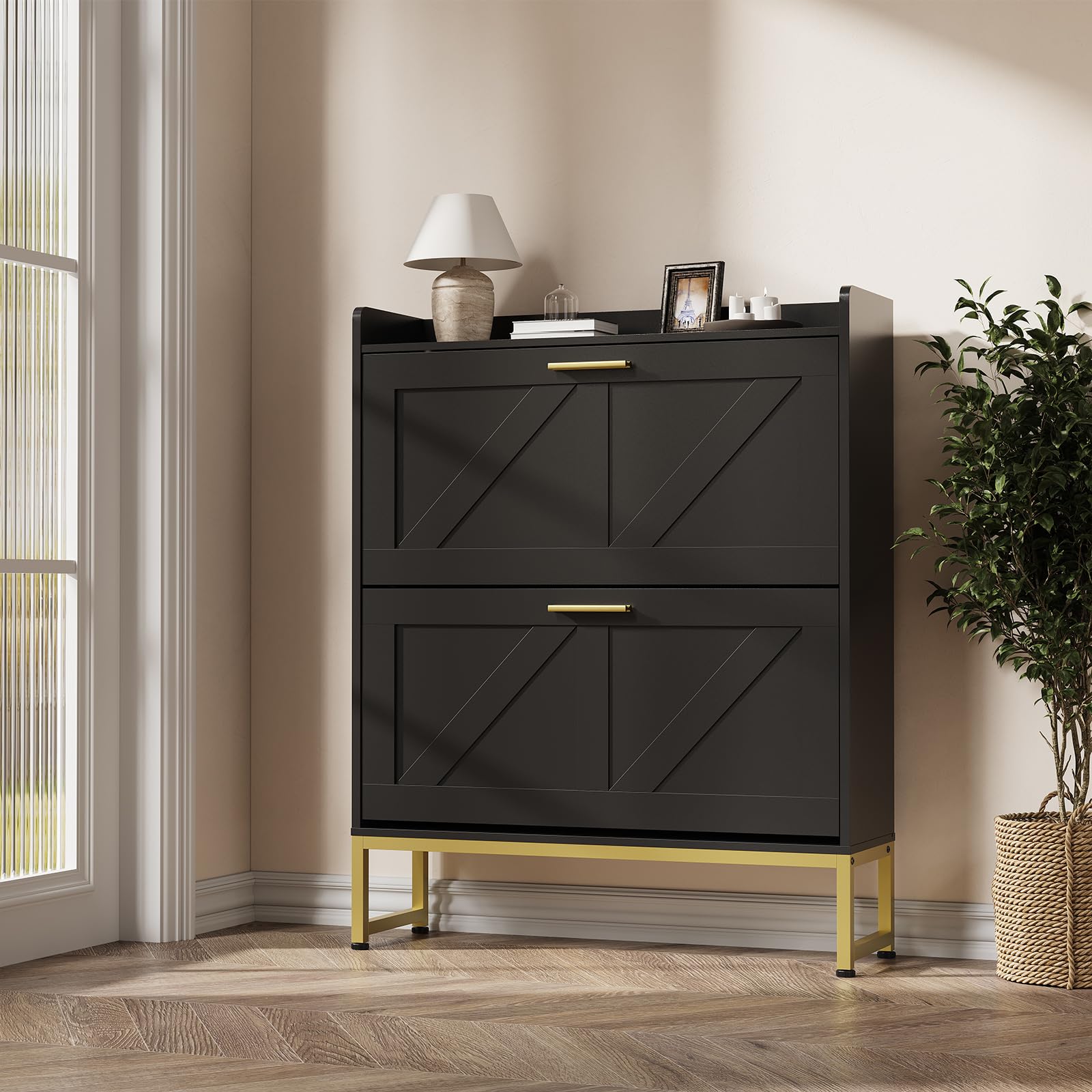 Narrow Shoe Cabinet For Entryw - огляд і ціна Shoe Rack Cabinet Narrow Entryway