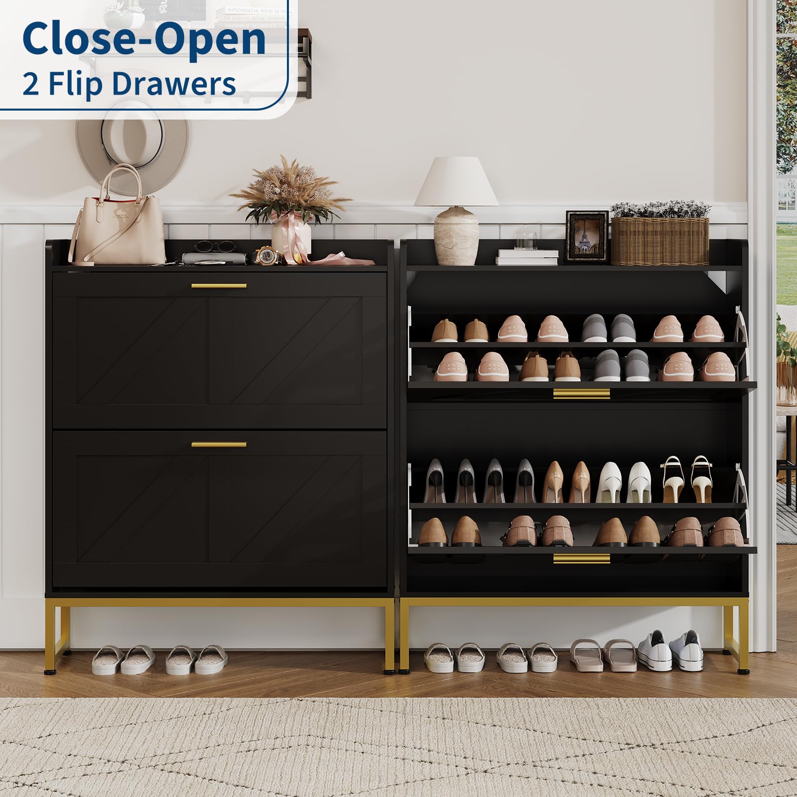 Narrow Shoe Cabinet For Entryw - огляд і ціна Shoe Rack Cabinet Narrow Entryway