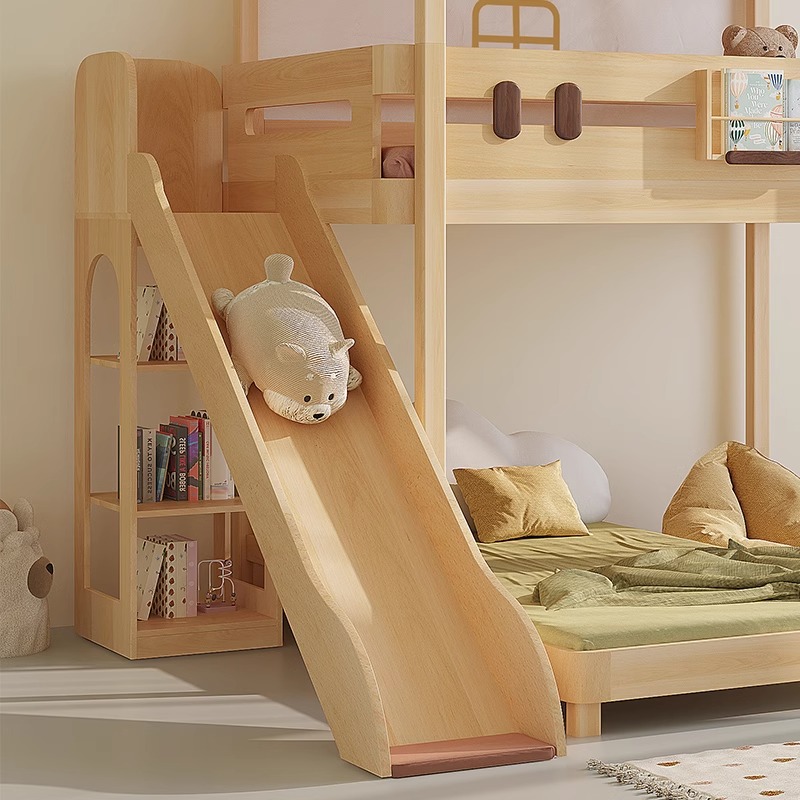 Bunk bed slide single sale chi - огляд і ціна Bunk Bed With Stairs And Slide
