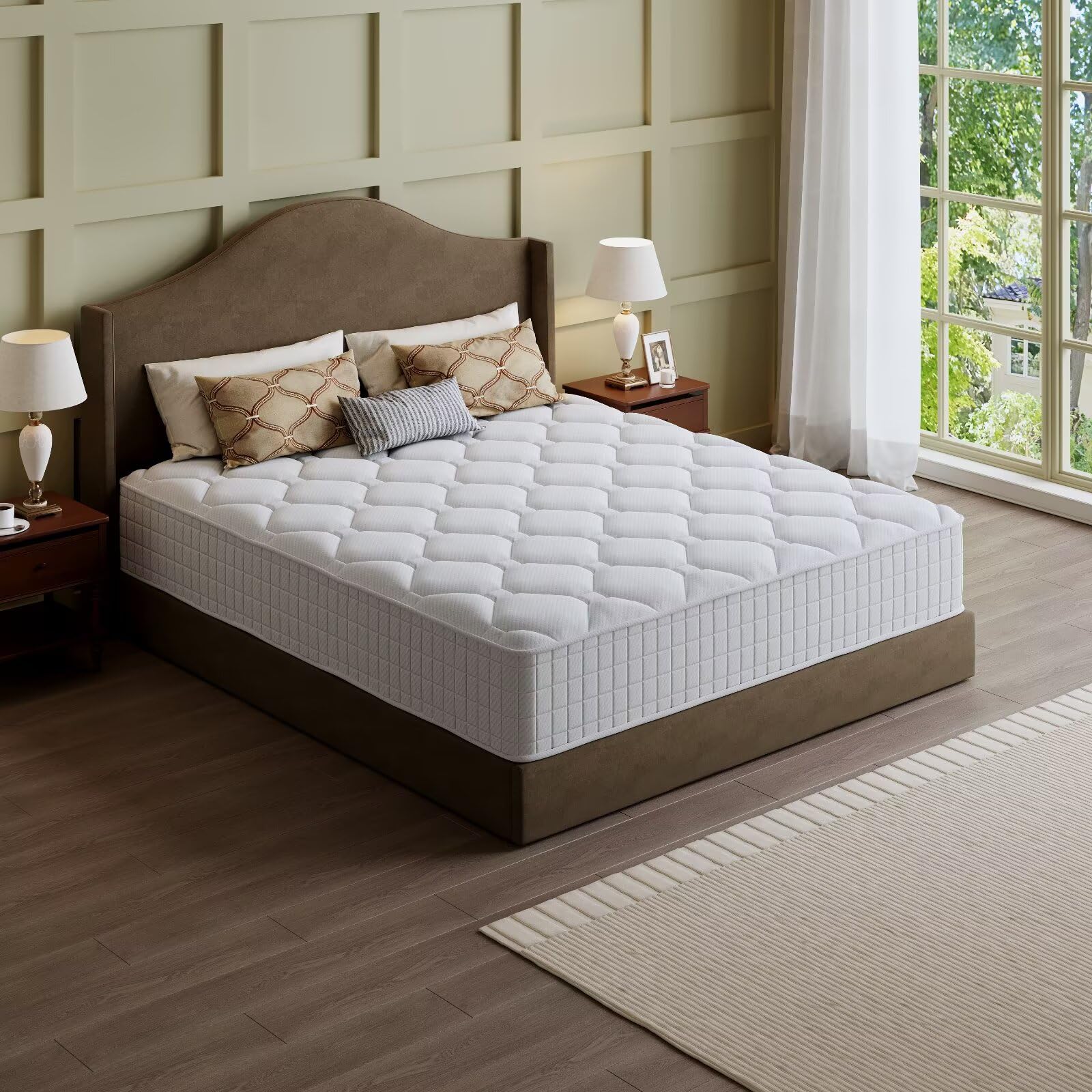 Queen Mattress, 14 Inch Hybrid - огляд і ціна Memory Foam Mattress In A Box Queen