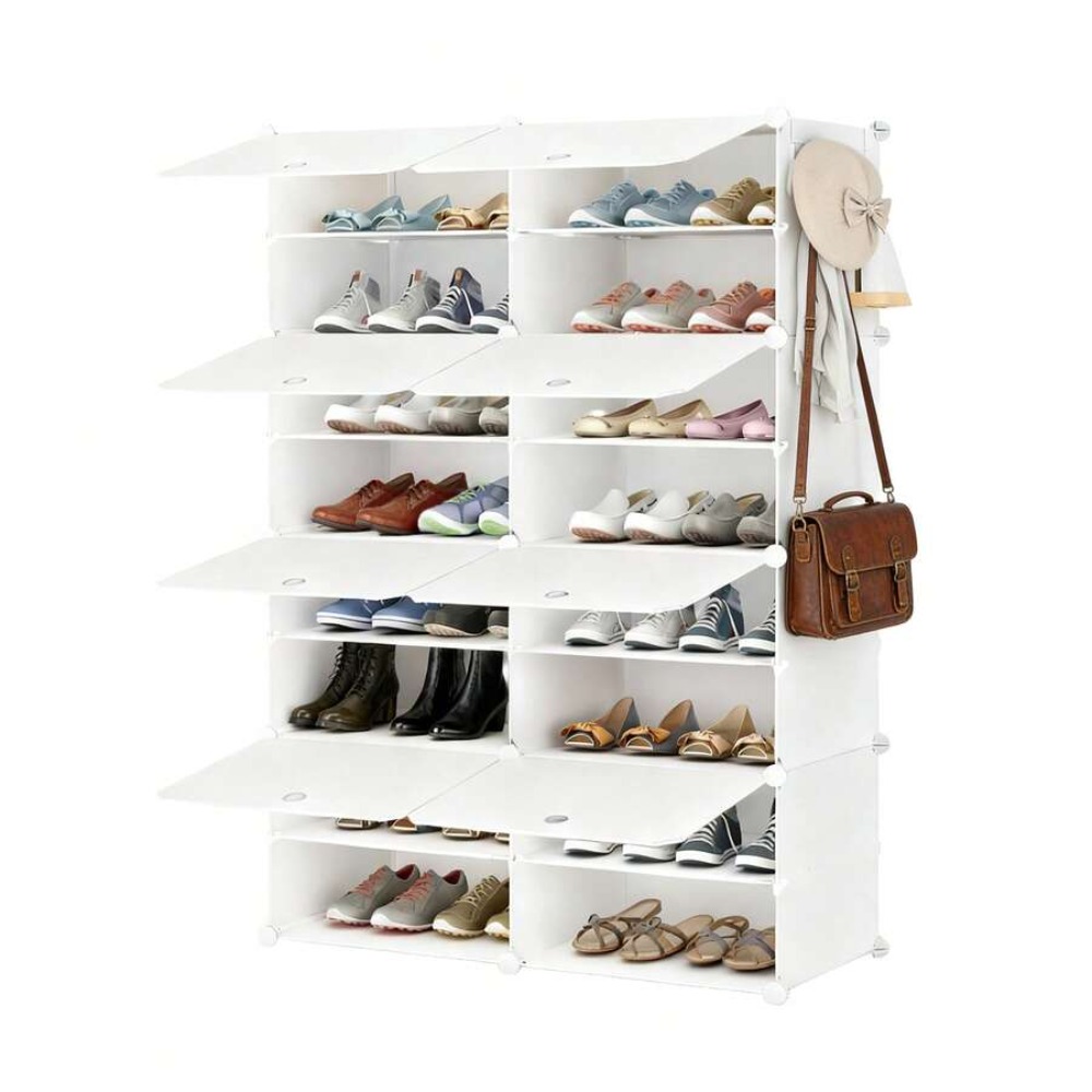 8 Layer Shoe Storage Cabinet w - огляд і ціна Shoe Rack Cabinet Narrow Entryway