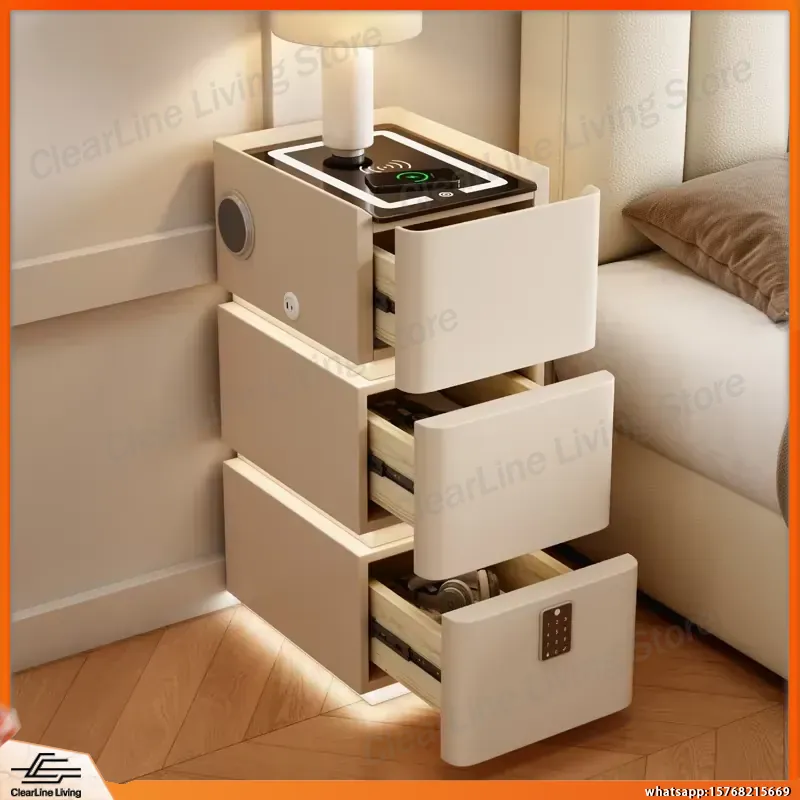 Ultra Narrow Floating Nightsta - огляд і ціна Floating Nightstand With Led Light