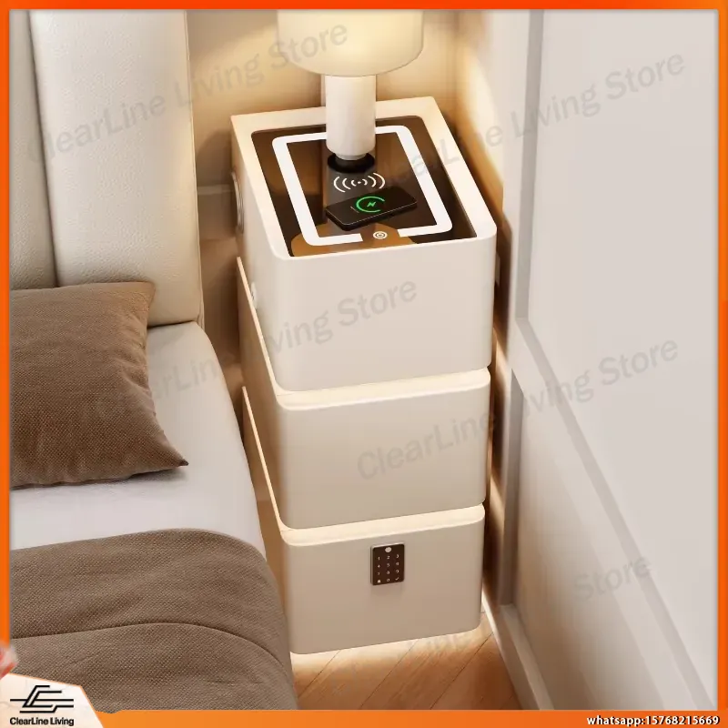 Ultra Narrow Floating Nightsta - огляд і ціна Floating Nightstand With Led Light