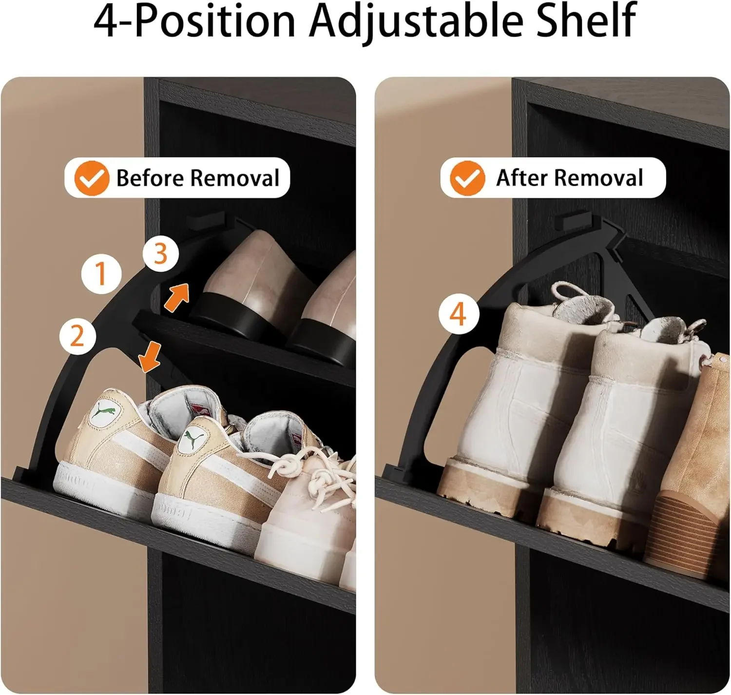 Shoe Storage Cabinet, Wood Sho - огляд і ціна Shoe Rack Cabinet Narrow Entryway
