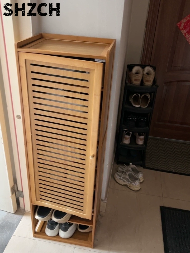 Narrow Small Shoe Rack with Do - огляд і ціна Shoe Rack Cabinet Narrow Entryway