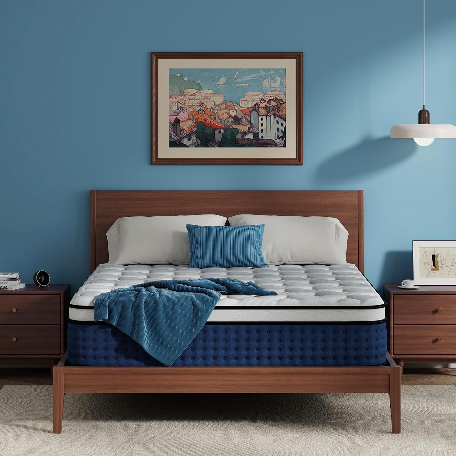 Mattress,Hybrid Queen Size Mat - огляд і ціна Memory Foam Mattress In A Box Queen
